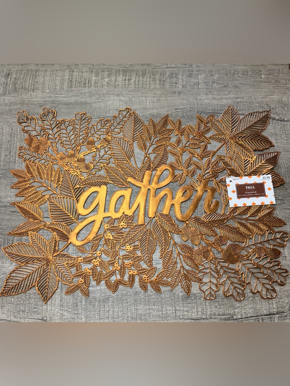 3 Gather Decorative placemats